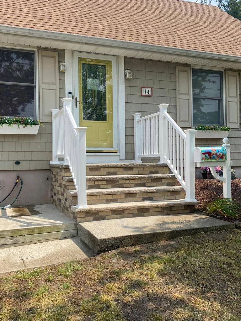 Front entrance improvement by Palacios Bro Construction LLC