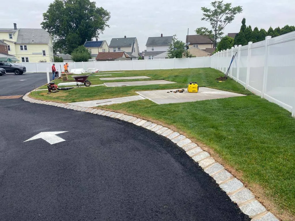 Sod installation by Palacios Bro Construction LLC